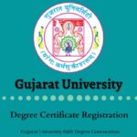 Gujarat University Degree Certificate