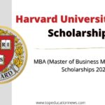 Harvard University MBA Scholarship 2021