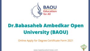 Baou Degree Certificate