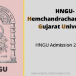 HNGU Admission 2021-22