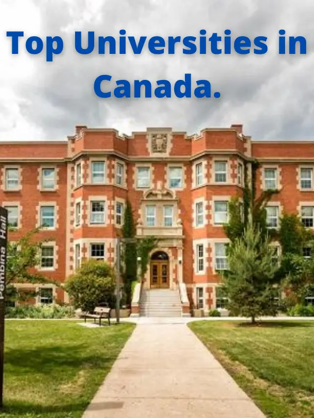 Top Universities in Canada.