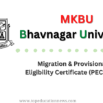 MKBU Bhavnagar University Migration & PEC Certificate Form