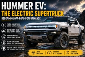 Hummer EV: the electric supertruck